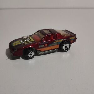 Vintage Hot Wheels 1983 Chevrolet Blown '74 Red Maroon & Red Interior
